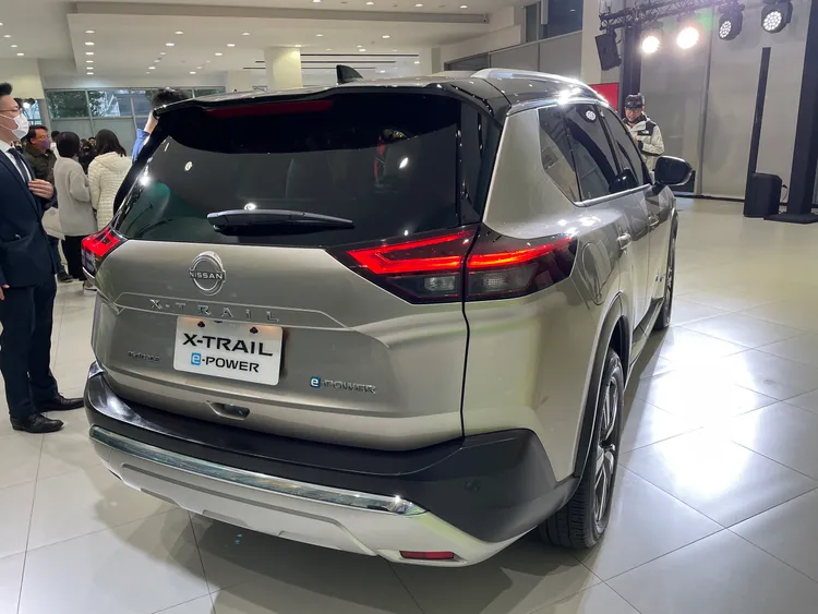 X-Trail e-POWER車身除採用高強度鋁合金材料打造以達成輕量化的表現，，更搭配空氣力學車體設計能有效降低空氣阻力。林浩昇攝