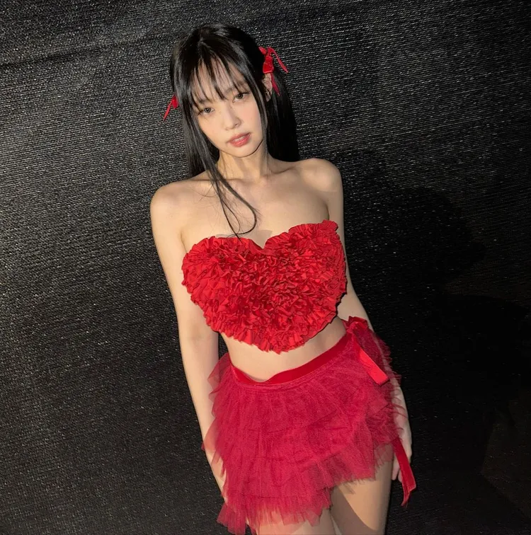 Jennie平時以辣妹風格走跳。翻攝jennierubyjane IG