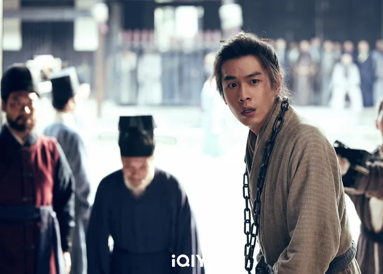 張若昀20分鐘僅1台詞，只靠眼神讓觀眾服了。愛奇藝國際站提供