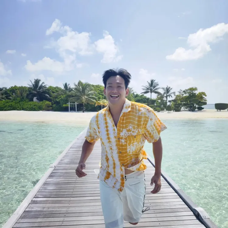 威廉在馬爾地夫留下難忘回憶。翻攝威廉臉書