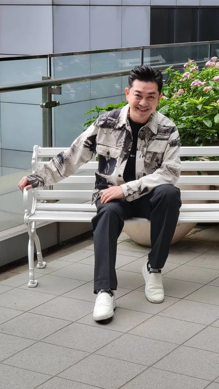 李明川想要拍戲。葉文正攝