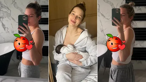 哺乳3年「双峰垂到能打结」　女星激凸豪秀奶奶大转变