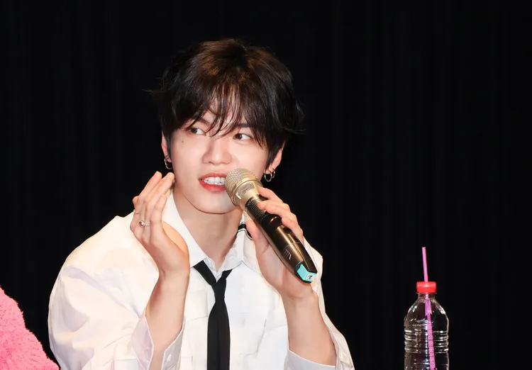 啓賢從小就喜歡《灌籃高手》，最愛流川楓。鄭孟晃攝