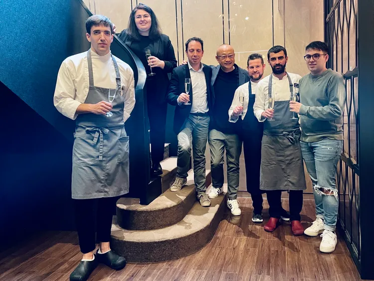 Molino de Urdániz渥達尼斯磨坊，西班牙本店主廚David Yárnoz帶領家人及團隊來台。曾仲葳攝