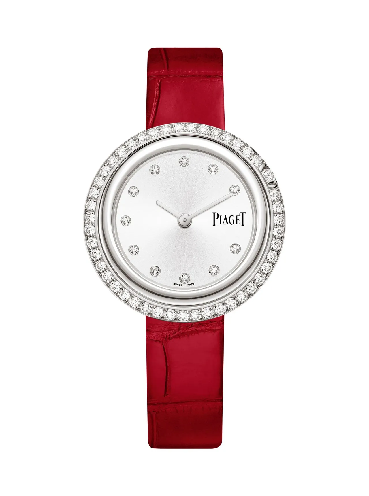 Possession系列18K白金鑽石腕錶，64萬元。品牌提供