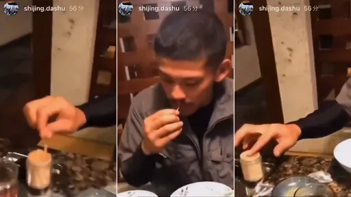 噁客又來了！剔牙後塞回筒內給你用　「牙籤俄羅斯輪盤」惡搞燒肉店