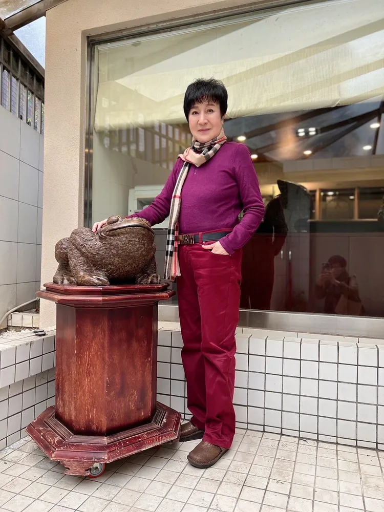 葉青在失而復得的敦化北路自宅接受訪問。趙大智攝