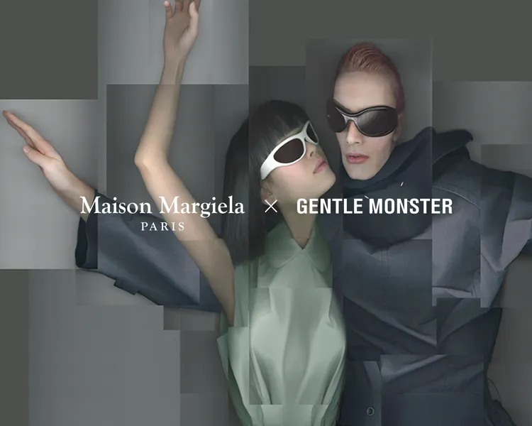 GENTLE MONSTER與Maison Margiela聯名系列形象照。品牌提供