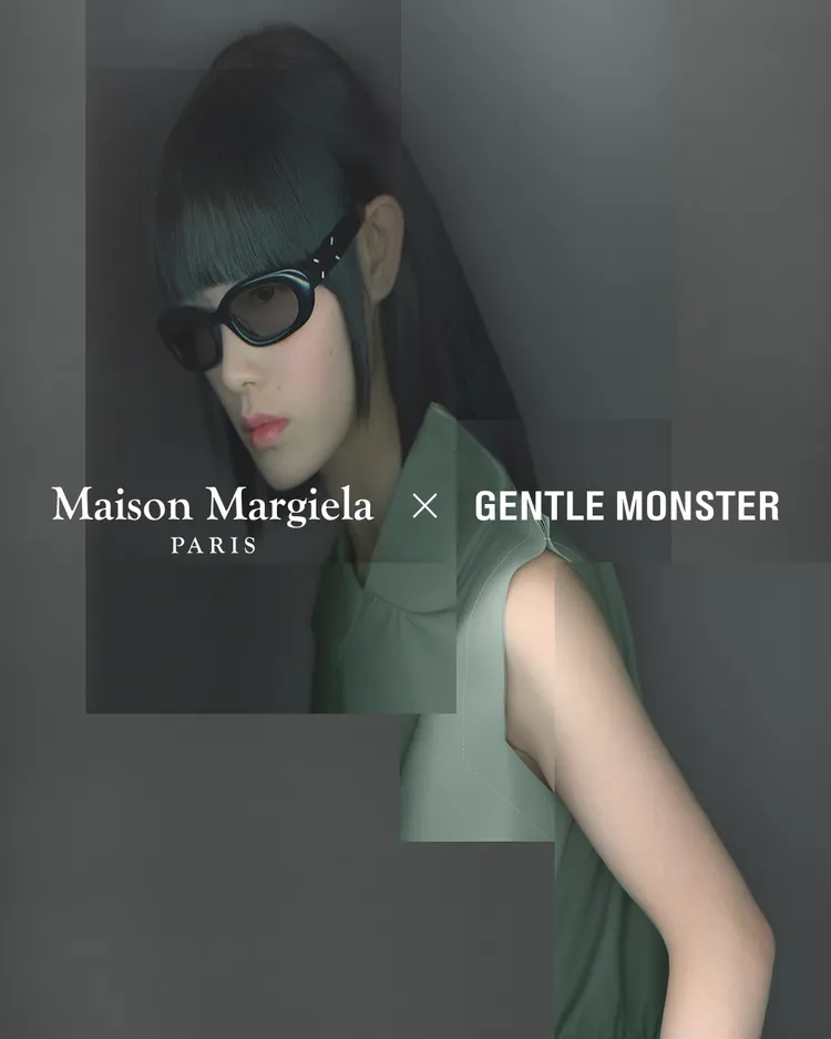 GENTLE MONSTER與Maison Margiela聯名系列形象照。品牌提供