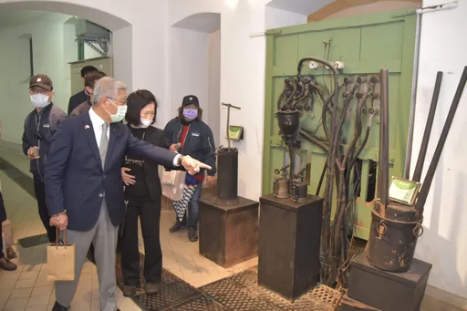 台日友好又一樁 日本台灣友之會參訪自來水博物館