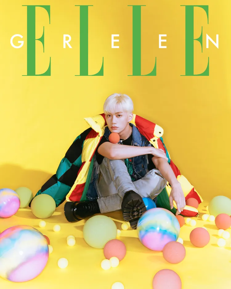 Ozone的6名成員登上《ELLE》Green Digital首期封面。《ELLE》提供