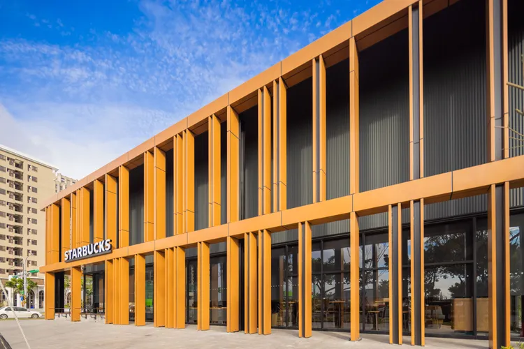 星巴克八德興豐門市。業者提供