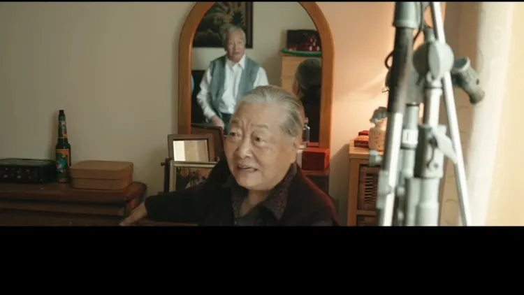 在《你好，我是誰？》演夫妻的劉引商（前）去年先走一步，丁強今年1月過世。大愛提供