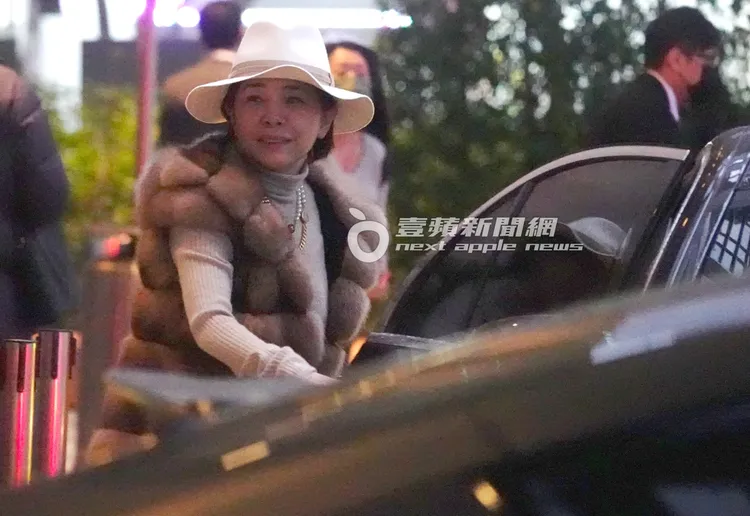 張清芳看上去心情相當愉悅。特勤中心攝