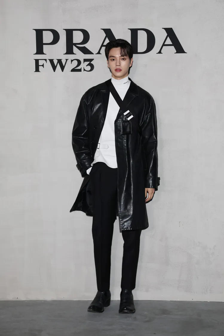 宋江日前應義大利精品PRADA之邀現身米蘭時裝周。品牌提供