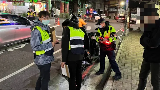 林口警連2周大執法　取締21件交通違規查獲28輛改裝車