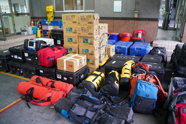 第二梯次會加強支撐器材與破壞器材。北市府提供