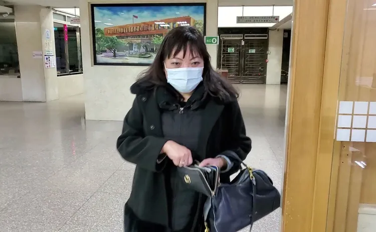 潘淑華5萬交保。呂志明攝