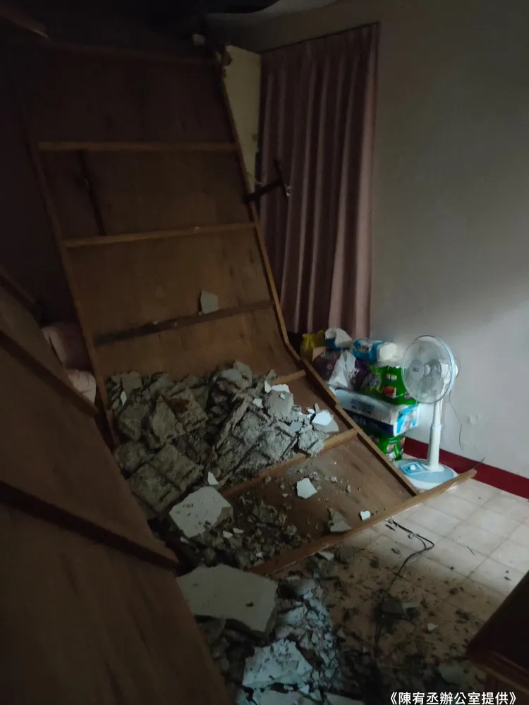 內湖康寧路住二山限區房屋為危老建築。陳宥丞提供