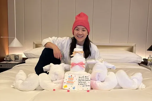 曾寶儀50歲生日這樣過 「元氣滿滿進入半百」