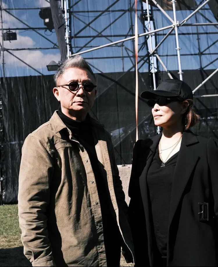 葉璦菱與老公陳文彬的私下照片。葉璦菱提供