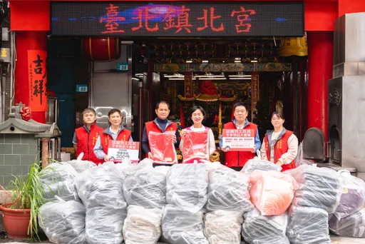 蘇巧慧牽線民間送暖土耳其 捐贈上千件冬衣與毛毯