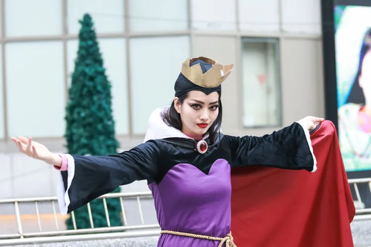 花公主熱愛cosplay。趙世平攝