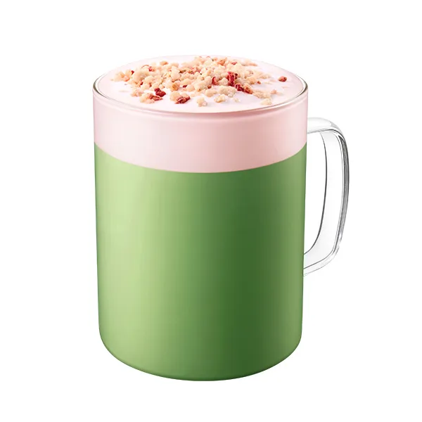 草莓派風味醇濃抹茶那堤，Tall 售價140元,Grande 售價155元,Venti 售價170元。業者提供