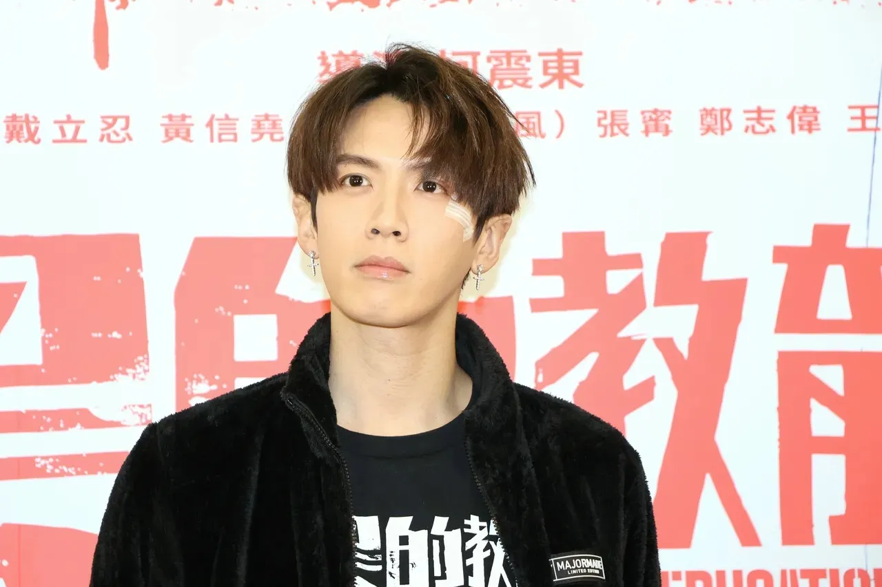 柯震东受伤后首次公开接受媒体访问。郑孟晃摄