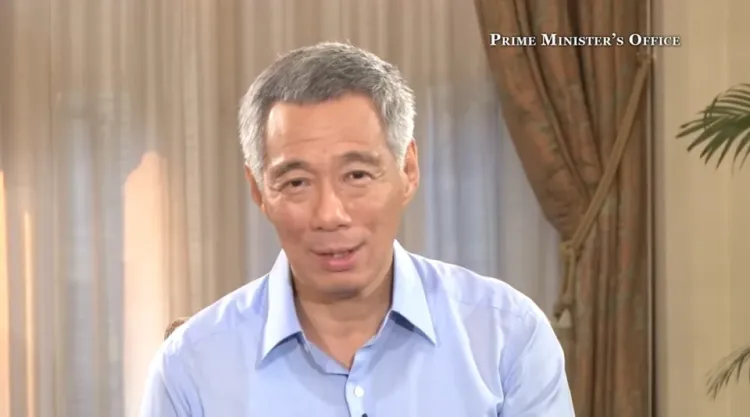李顯龍直言，台灣年輕人難以想像買得起房子。（圖／翻攝自Prime Minister's Office, Singapore YT）