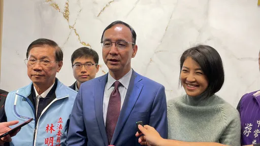 對決賴清德！朱立倫殺到南投輔選　烙台語站台林明溱