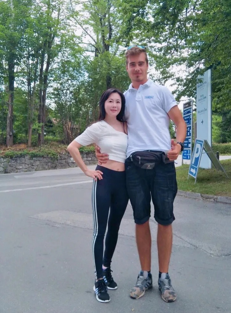 外國金髮小鮮肉。引自蕭嘉蓉臉書