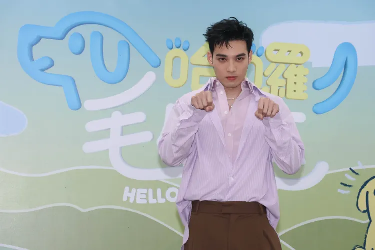 黃偉晉對於考執照有點擔心。彭欣偉攝