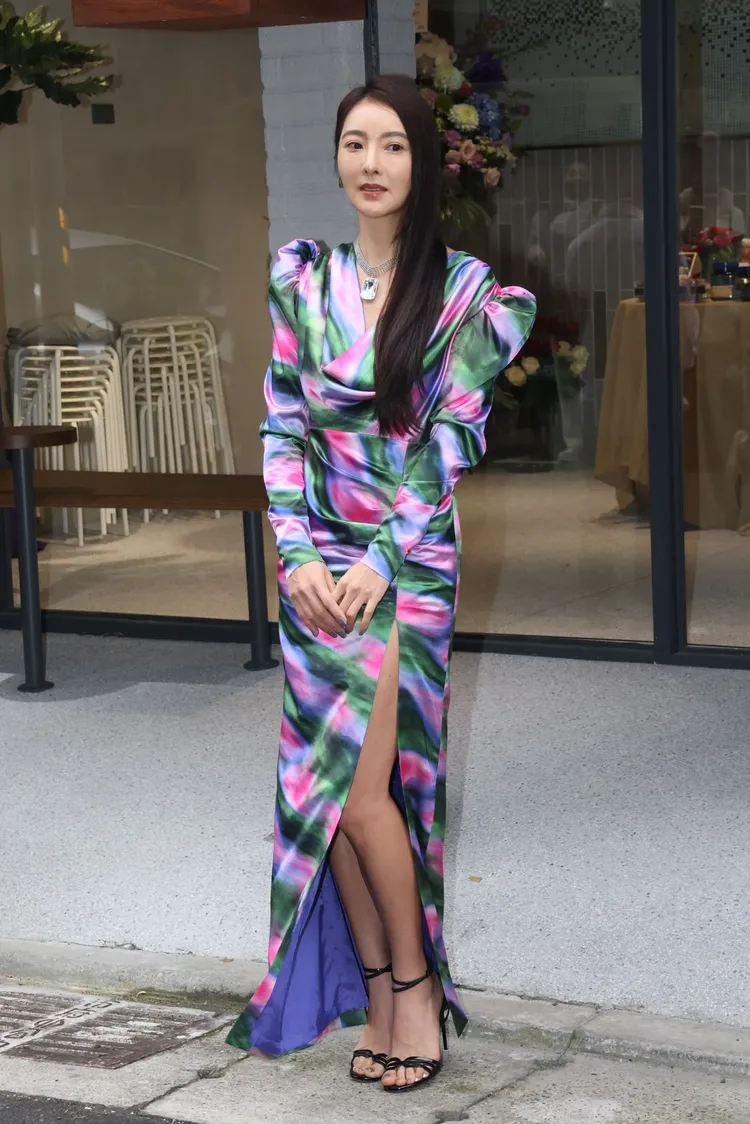 吳速玲分享現階段的感情觀。彭欣偉攝