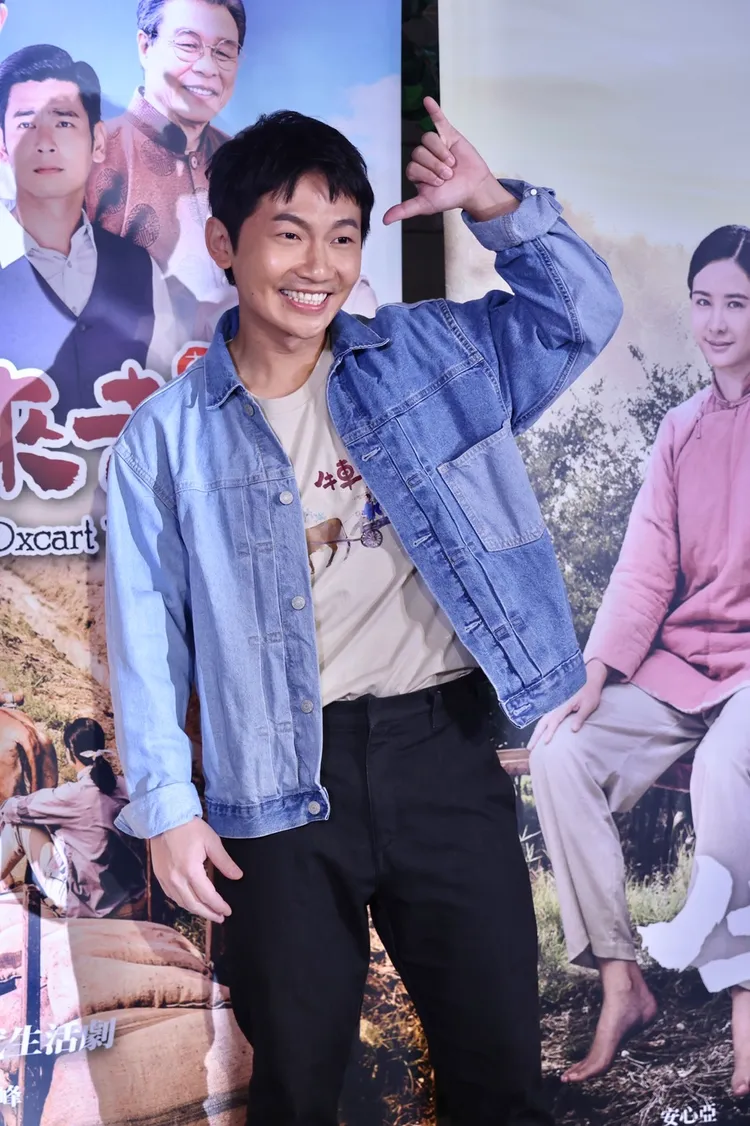 蔡昌憲終於現身參加新戲宣傳。林林攝