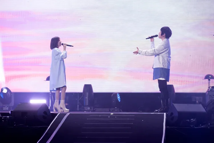 白安（左）擔任嘉賓。相信提供