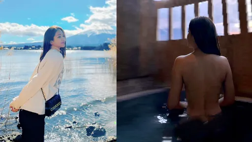 賴慧如「全裸泡湯」曝男友視角 離婚後豁出去了:為自己勇敢愛