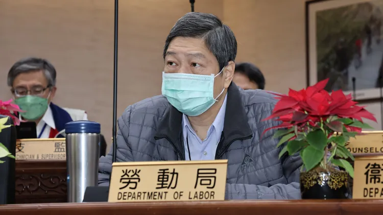 勞動局長高寶華。資料照