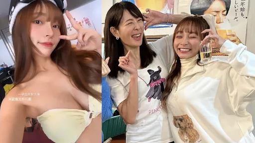 女神相會!林襄胸頂賈永婕 日本滑雪勝地幹大事