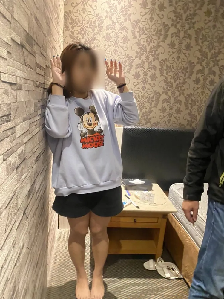 吳男女友也在汽車旅館。民眾提供