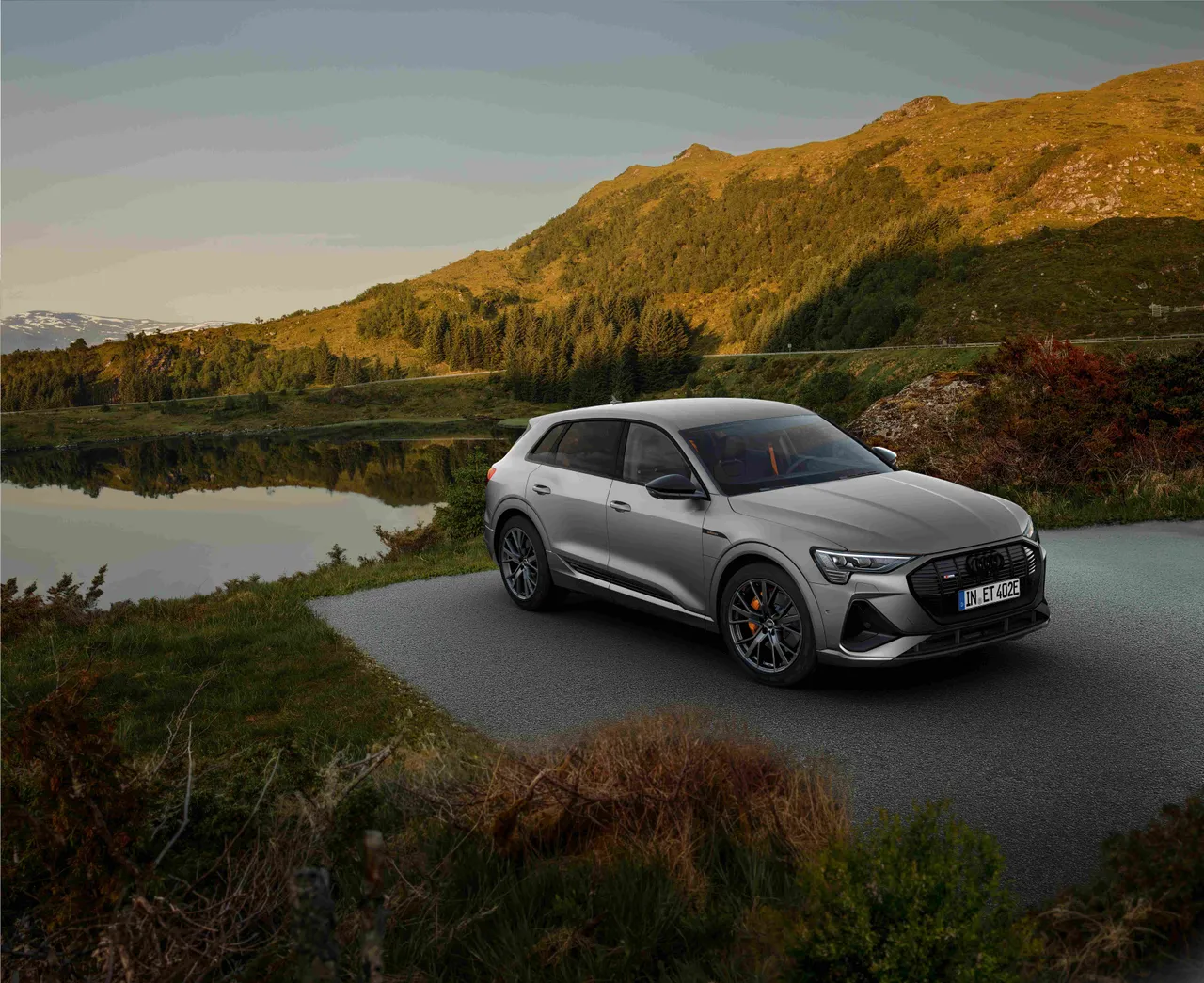 限量推出的e-tron S line Black Edition车型，主要是外观换上黑色外观套件plus，综合黑色后视镜盖、深色后窗与后挡风玻璃等元素。