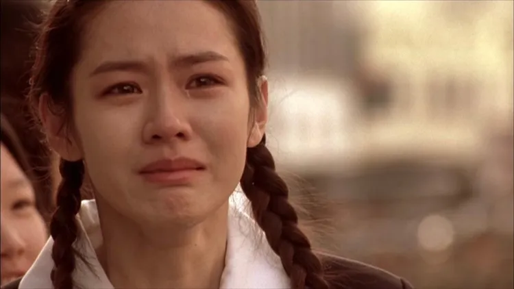 孫藝真片中有不少哭戲。翻攝naver