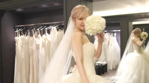 羅志祥舊愛披婚紗!VERA WANG加身陶醉「美爆了」