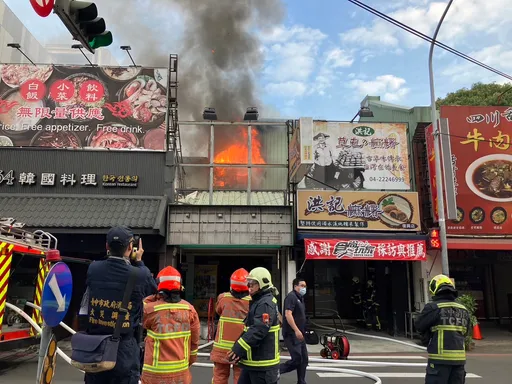 台中後火車站娃娃機店惡火 婦人救出傷重不治
