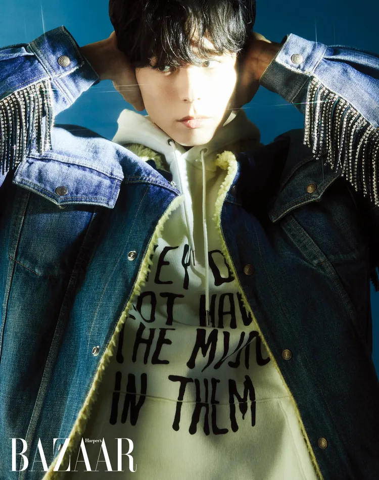 朴寶劍在去年11月成為CELINE全球品牌大使。《Harper’s BAZAAR》提供