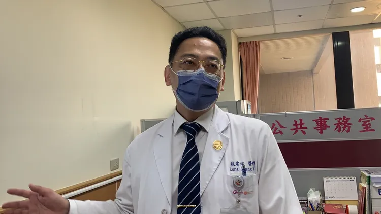 龍震宇說，黃體囊腫破裂有可能造成大出血，甚至是因此休克死亡。吳慧芬攝