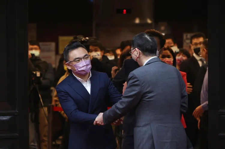 洪孟楷連續三個會期都是第一名報到。林林攝