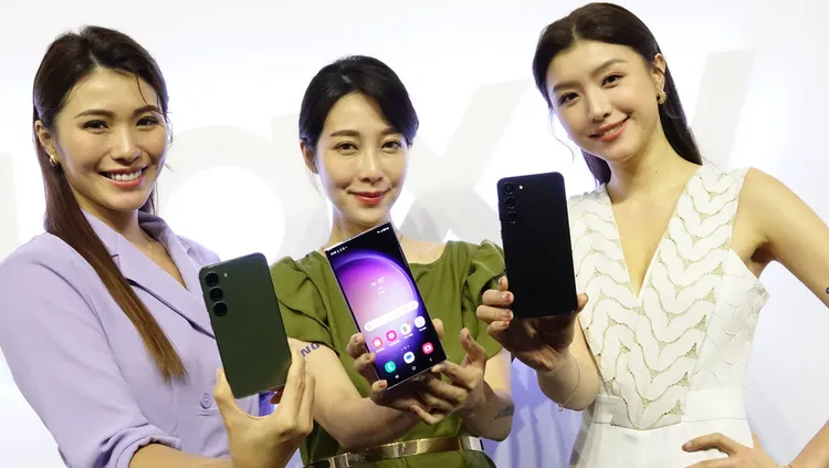 三星公布S23台灣上市時間與售價。莊宗達攝