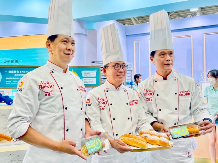 台灣三大烘焙名匠文世成(左)、吳寶春(中)、曹志雄(右)。曾仲葳攝