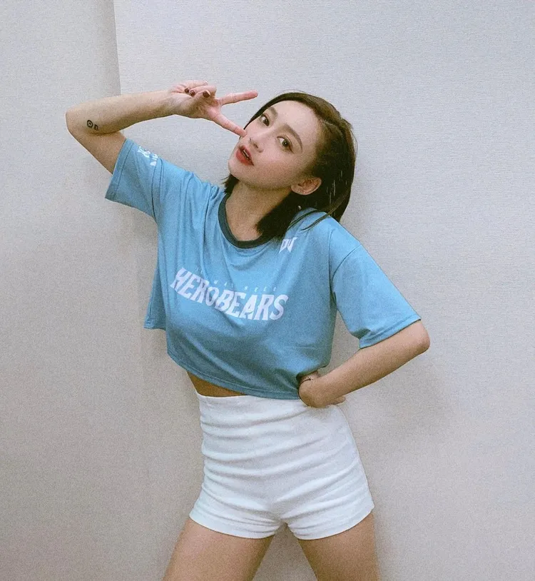 陳雅鈺是啦啦隊一員。翻攝自Yami IG